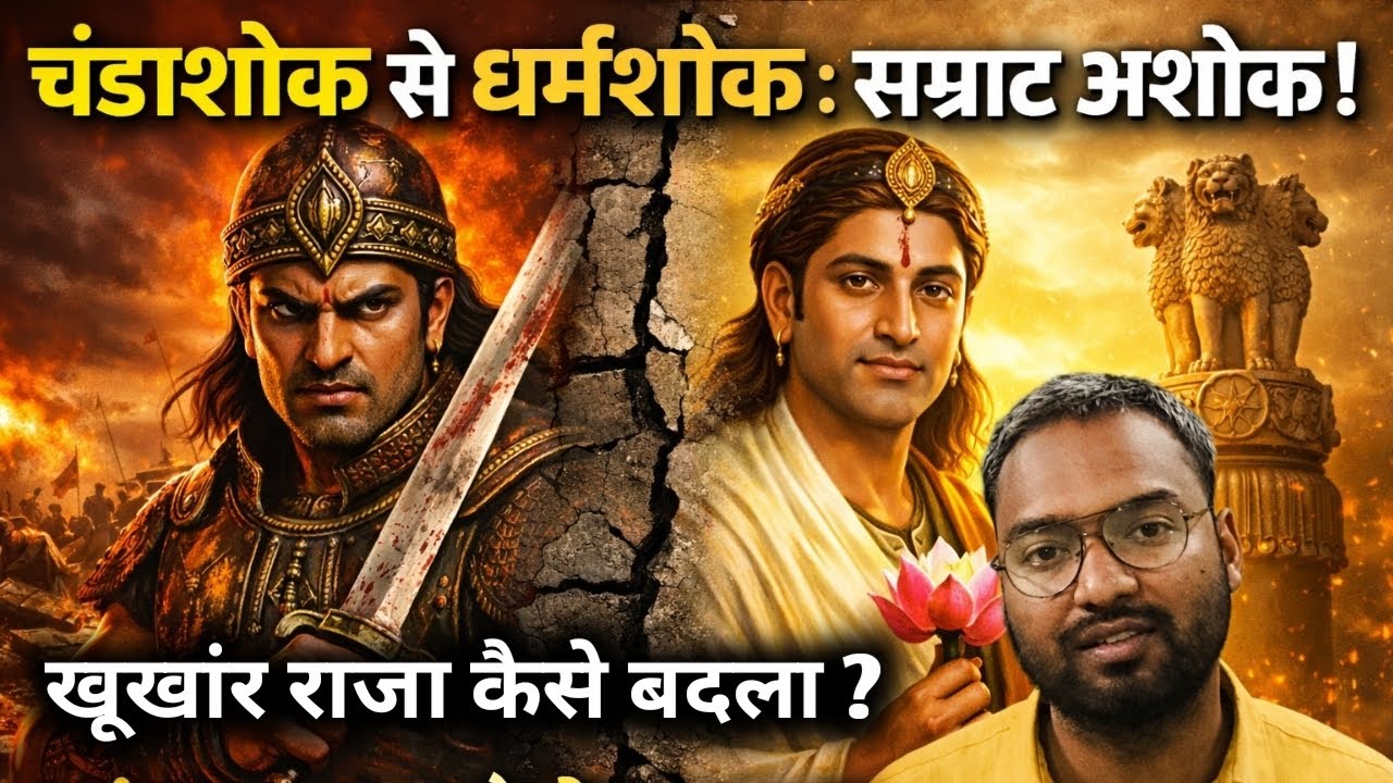 चंडाशोक से धर्माशोक: सम्राट अशोक का सबसे बड़ा बदलाव | Kalinga War Story in Hindi @NewsFollower01 