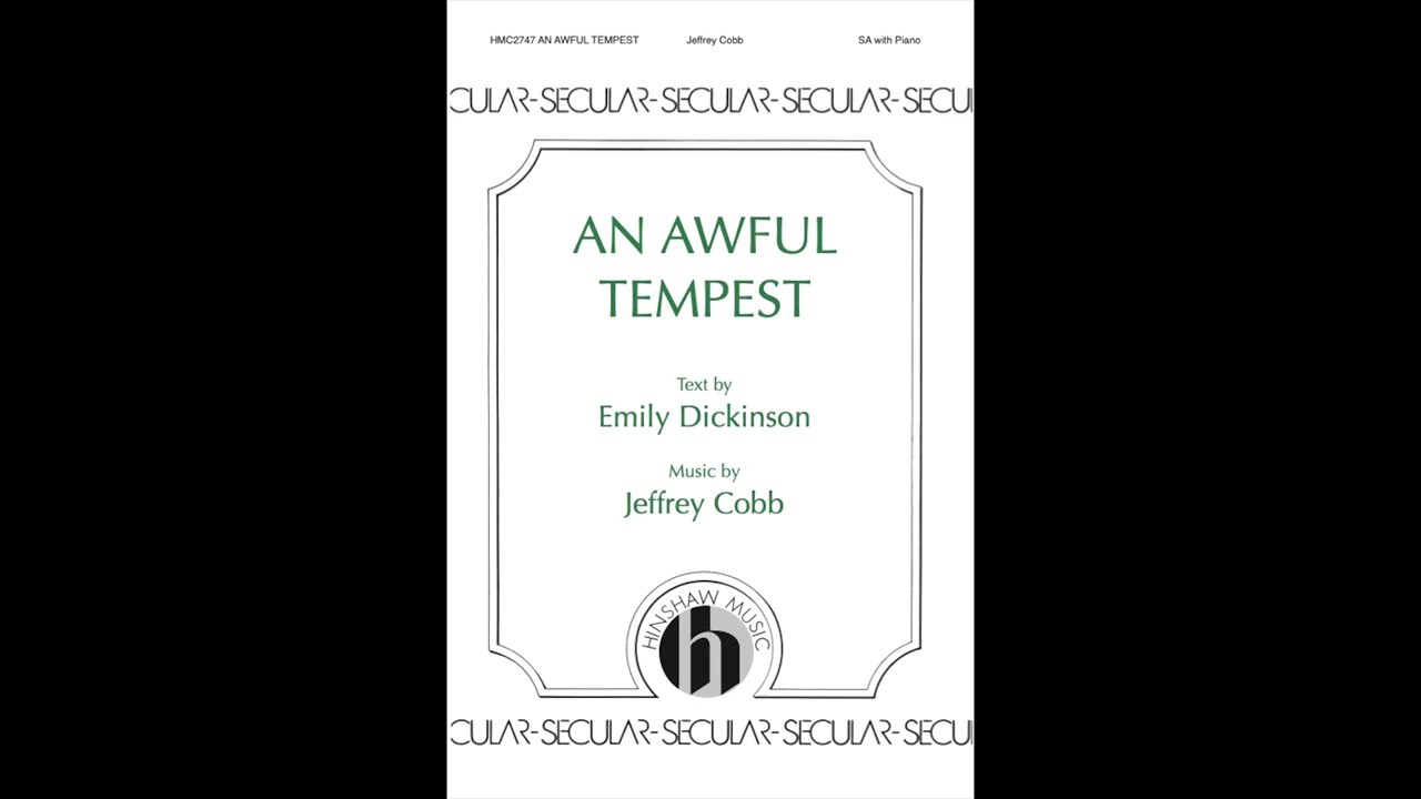 An Awful Tempest &ndash; Jeffrey Cobb - SA