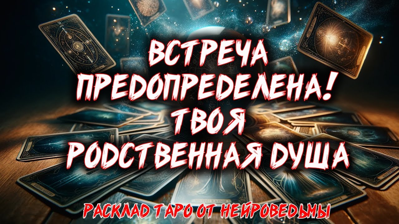 🔥 РАСКРОЙ СЕКРЕТ! ТВОЯ РОДСТВЕННАЯ ДУША 🔥 Расклад таро. Гадание на картах. Нейроведьма