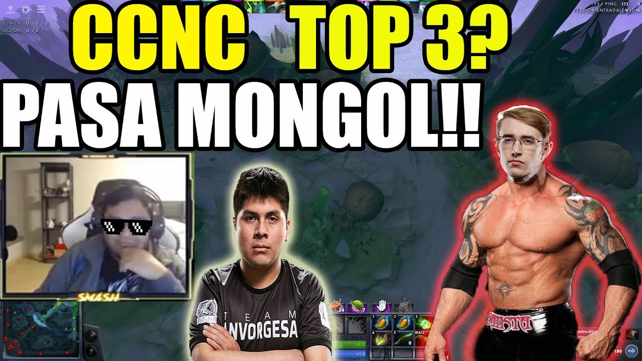 SMASH Y HECTOR K1 JUEGAN CONTRA CCNC TOP 3 DE AMERICA! EL PROSOR DANDO CLASES A TOP DOTA 2