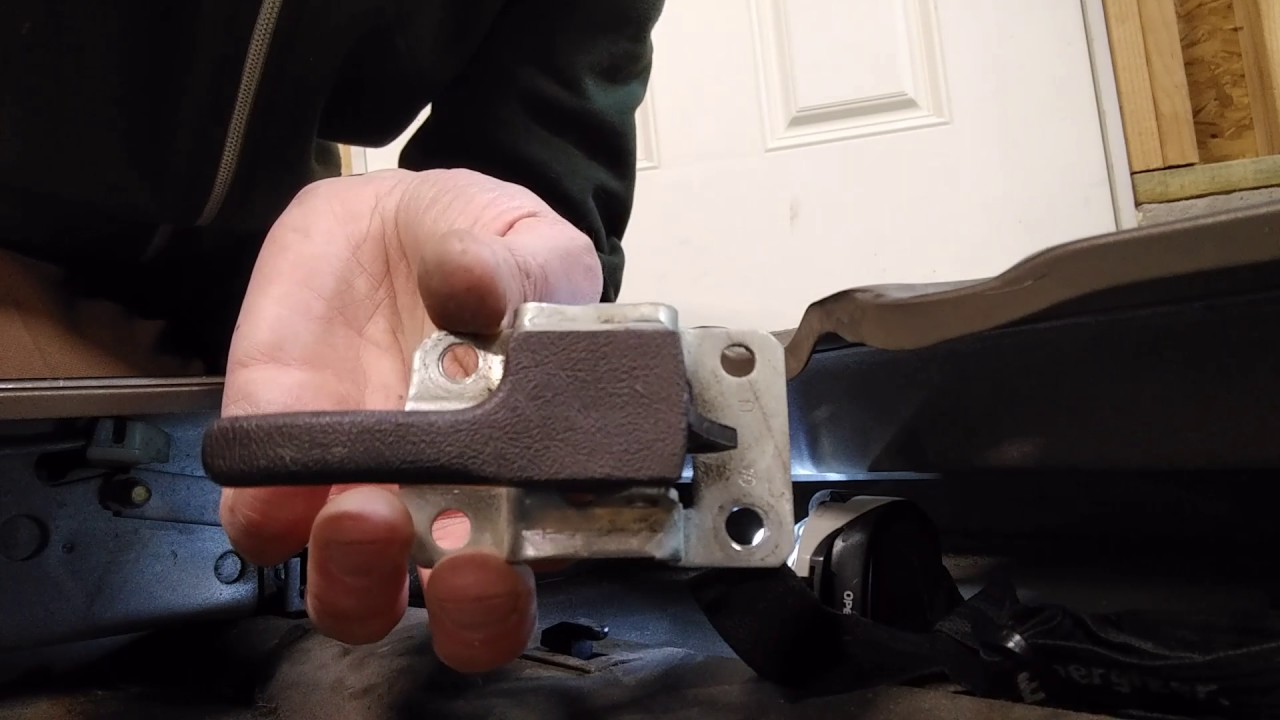 How to install Vanagon interior door handle rod the easy way