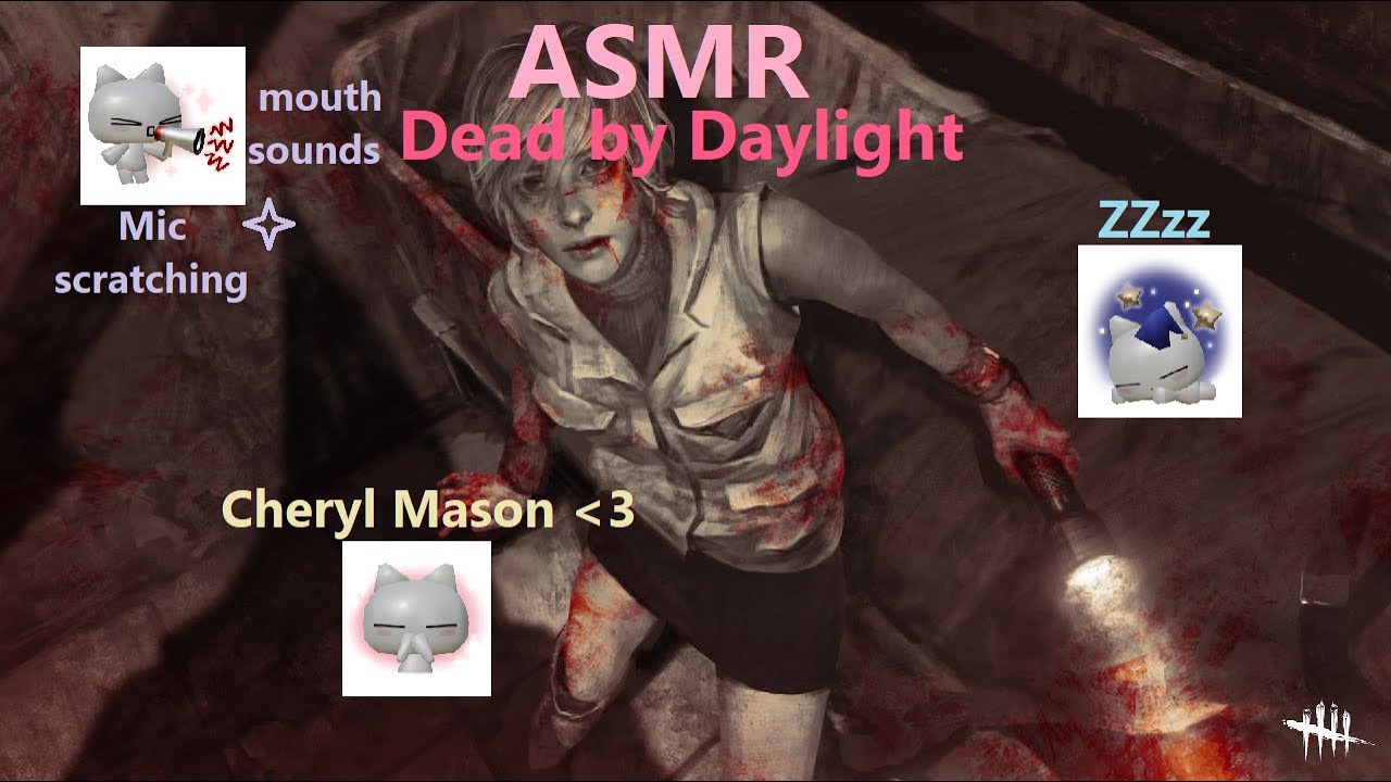 ASMR GAMING ✧.* Dead By Daylight + Mic Scratching and Mouth Sounds