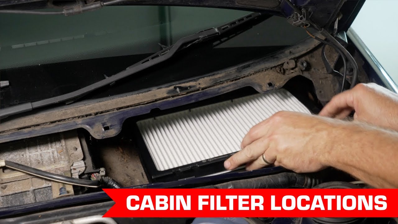 Cabin Filter Locations