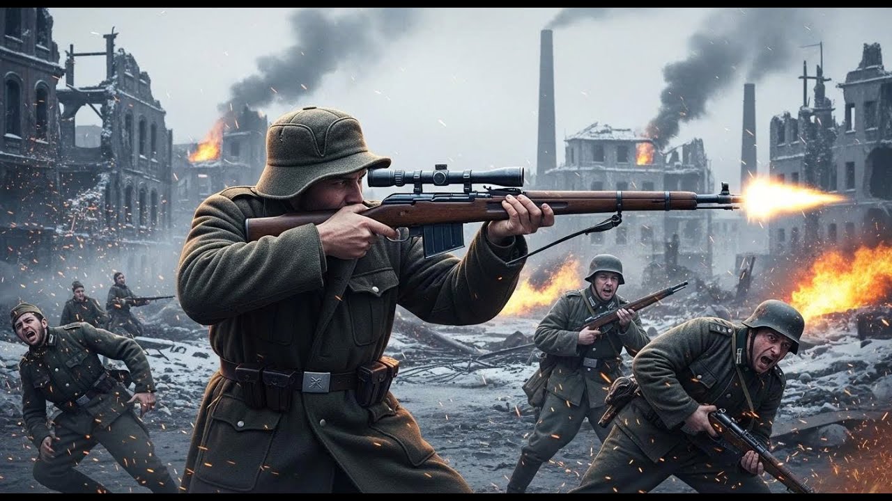 Germany Stunned by Soviet Snipers – Death in the Ruins of Stalingrad