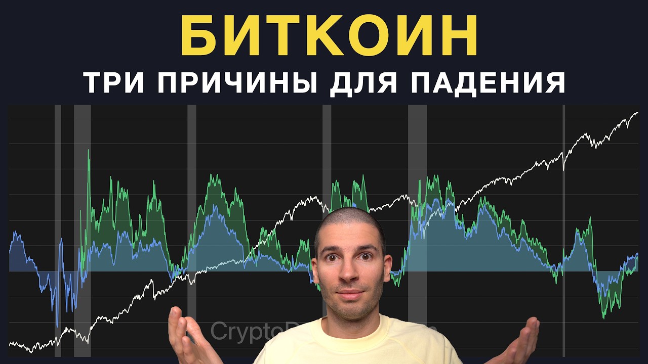 Три причины по которым биткоин может упасть ниже в 2026 году