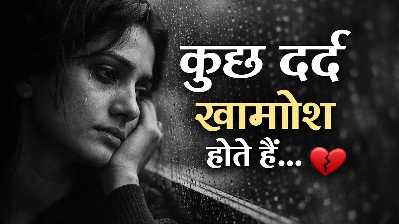 कुछ दर्द खामोश होते हैं | Old Hindi Sad Songs | Non Stop Emotional Music
