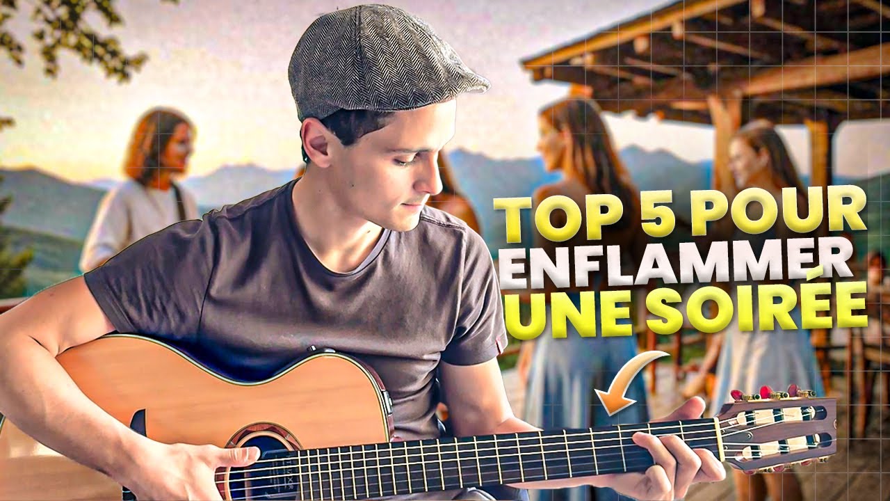 5 chansons hyper simples à jouer en soirée