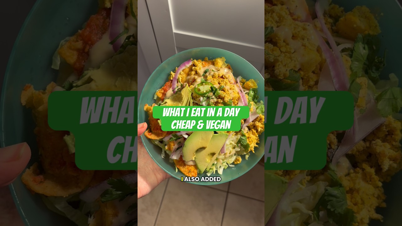 what I eat for easy vegan meals using my leftovers on a Monday!