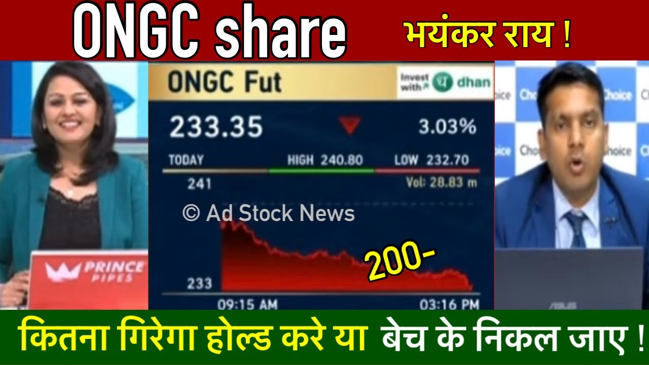 ONGC share news today | Ongc share latest news