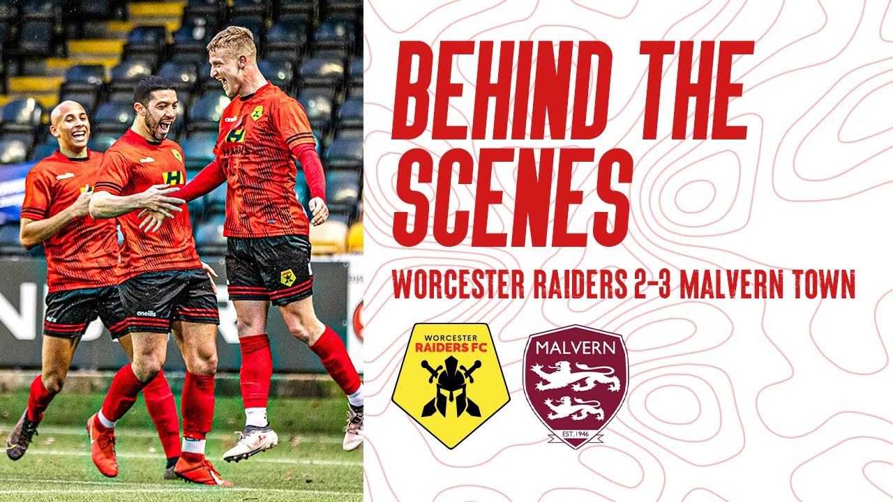 BEHIND THE SCENES | Worcester Raiders 2-3 Malvern Town | Tuesday 27th December 2022