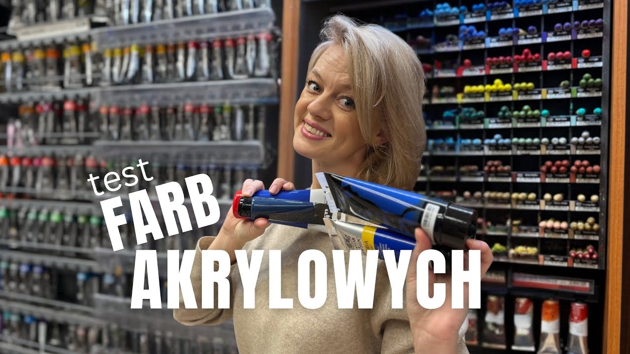 Test farb akrylowych 🫟