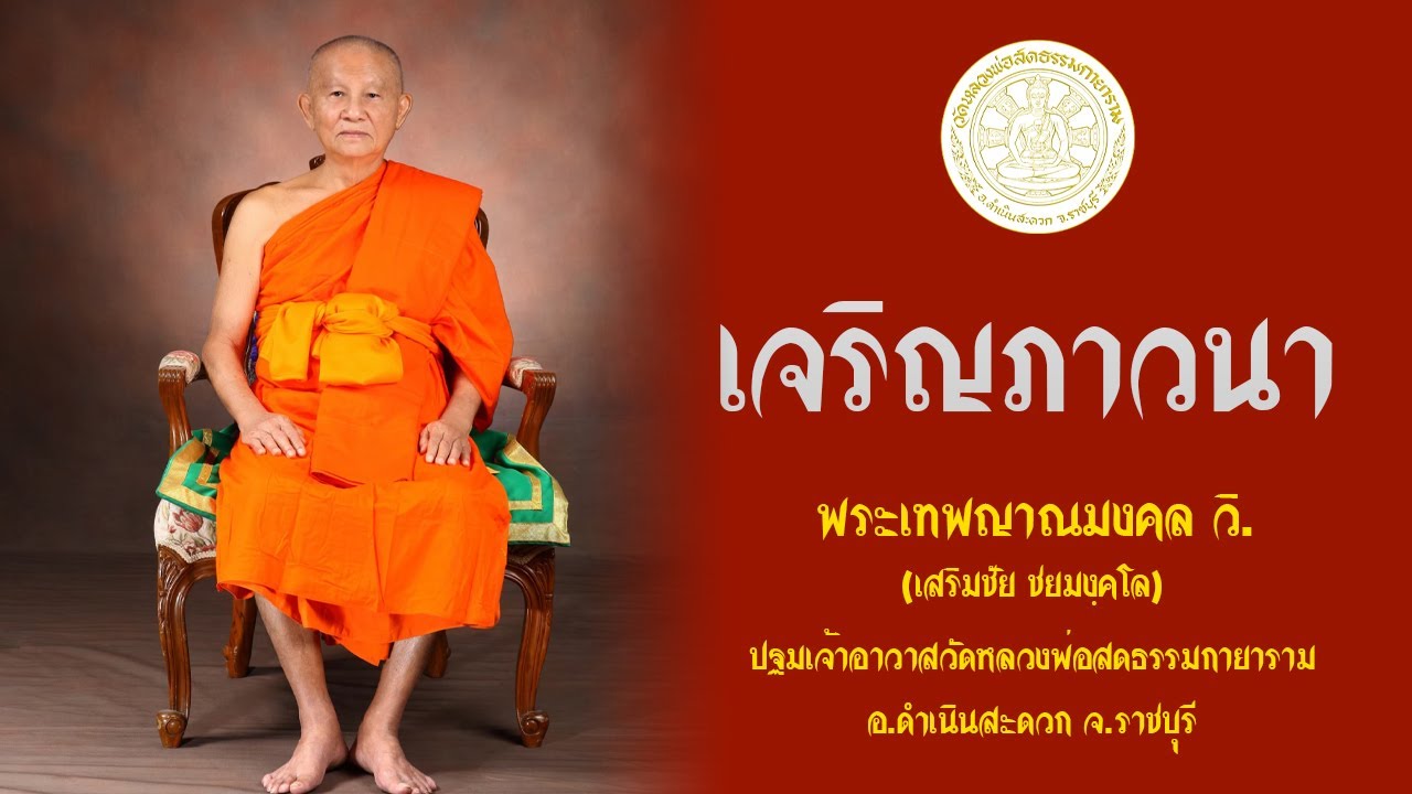 เจริญภาวนาตามแนววิชชาธรรมกาย-พระเทพญาณมงคล(หลวงป๋า)
