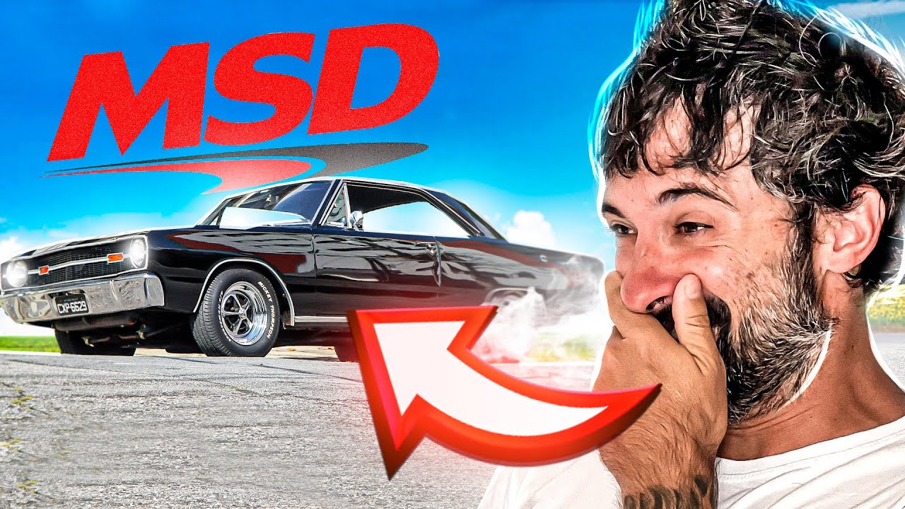 ESTRAGOU O DODGE DART COM O MÓDULO DE IGNIÇÃO MSD