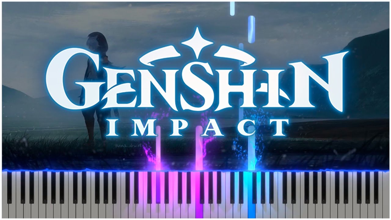 Forlorn Child of Archaic Winds (Genshin Impact) - Synthesia / Piano Tutorial