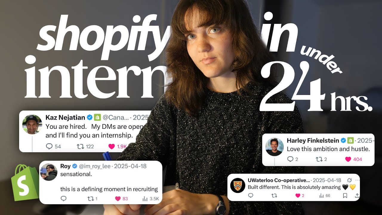 How I Landed a Marketing Internship at Shopify in Less than 24 Hours.