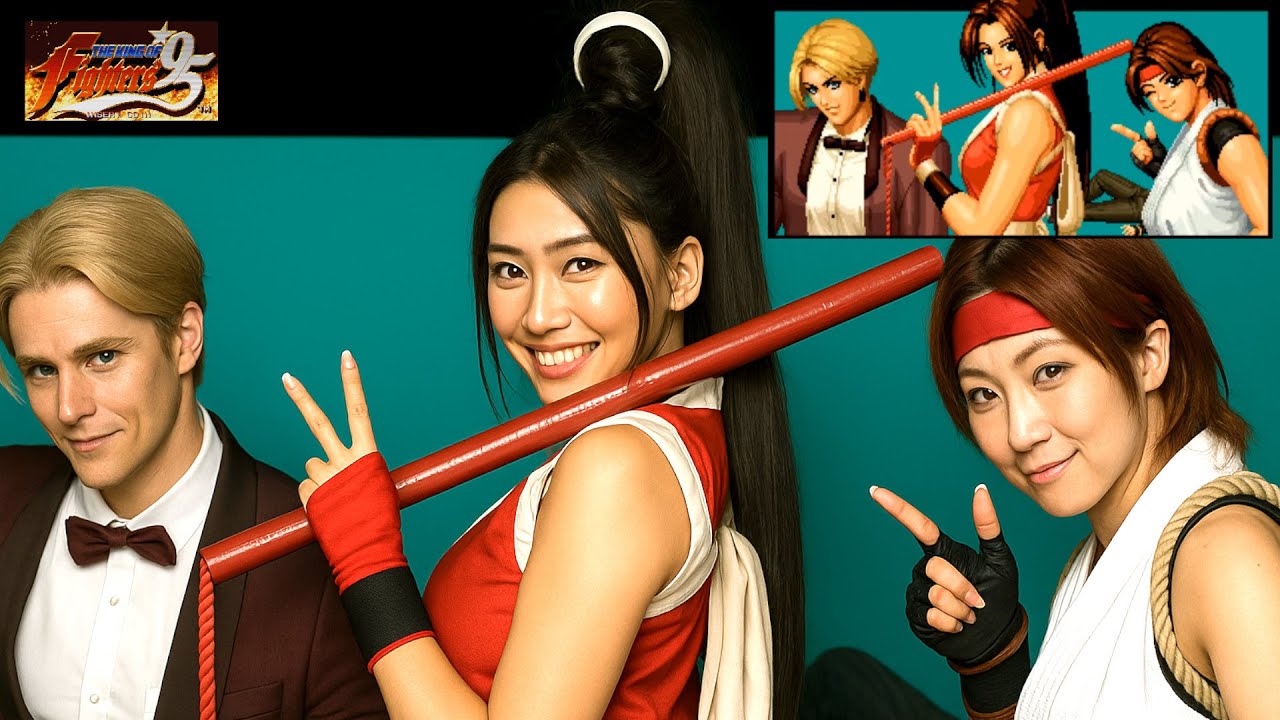 King of Fighters 95 Characters Come to Life in 2025! - When asking AI to reimagine it.