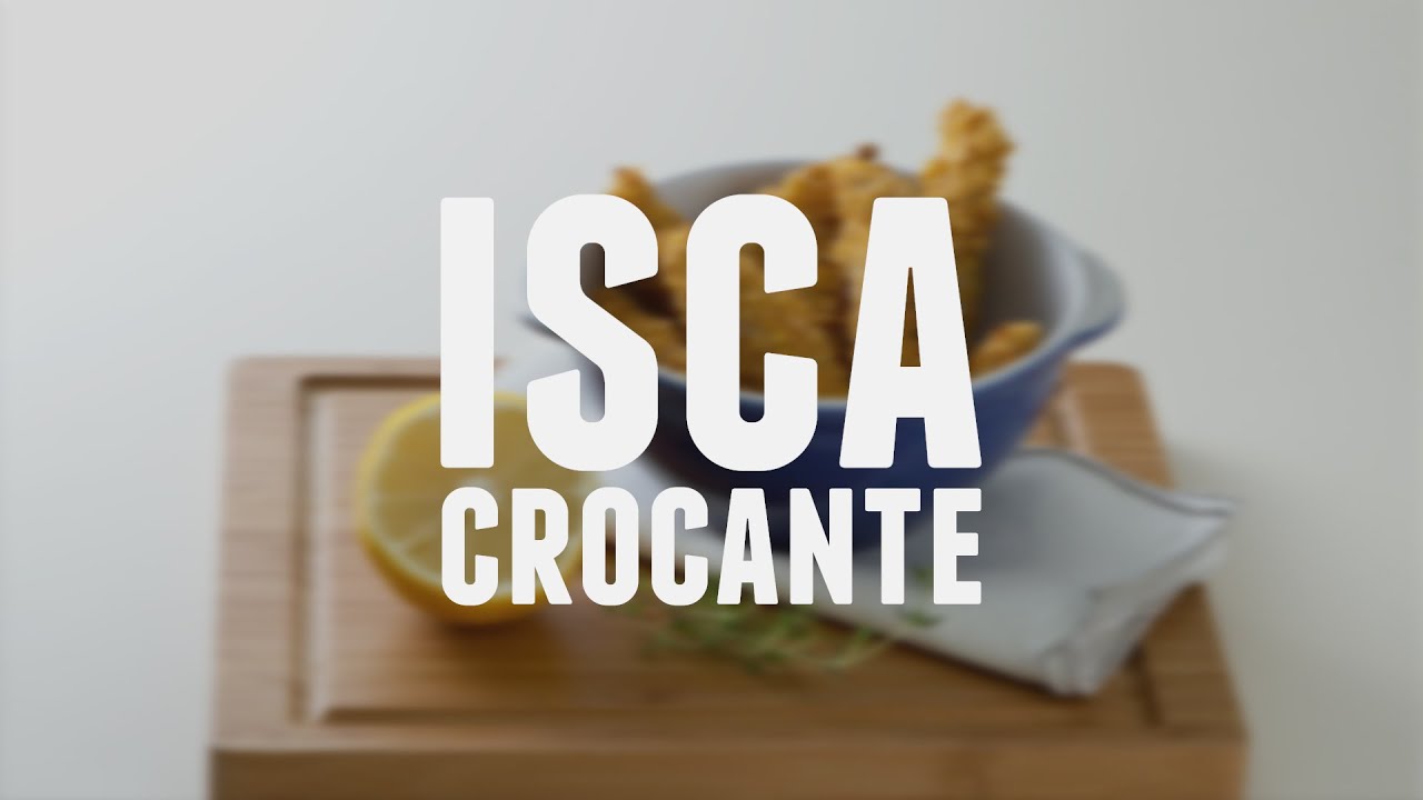 Isca crocante | Receitas Saud&aacute;veis - Lucilia Diniz