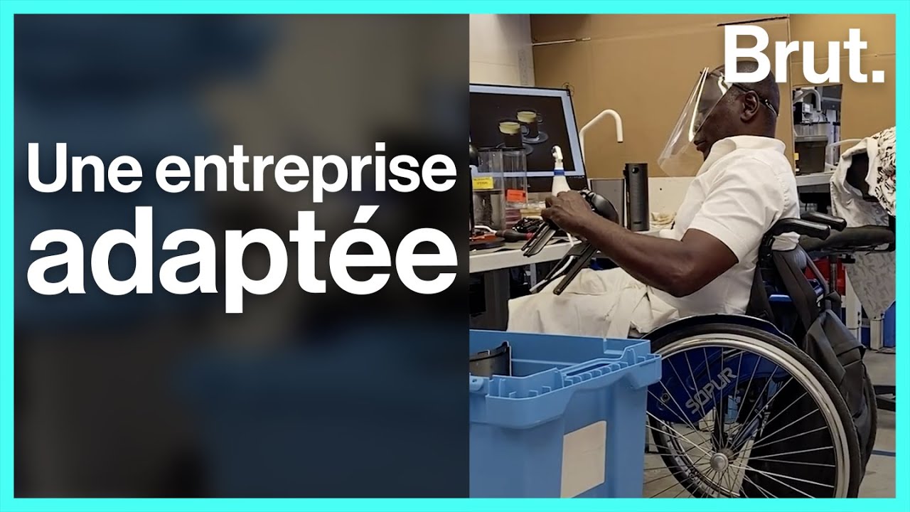 Dans cette entreprise, les employ&eacute;s sont en situation de handicap