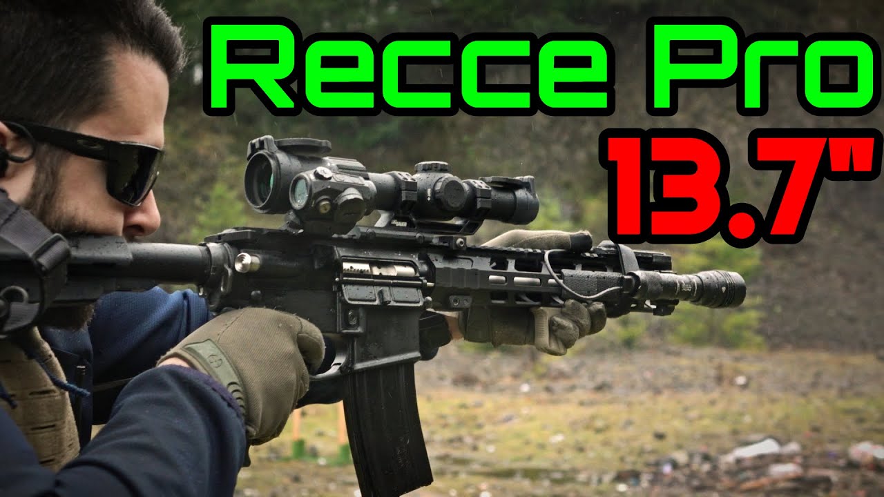 Recce Pro — ствол Rosco Purebred длиной 13,7 дюйма, цевье Toolcraft NIB BCG, высокая производител...