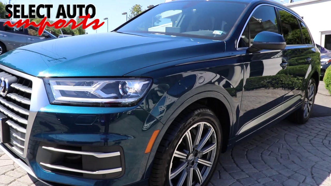2018 Audi Q7 3.0T Quattro Premium Plus, Galaxy Blue, Select Auto Imports in Alexandria, VA #20284