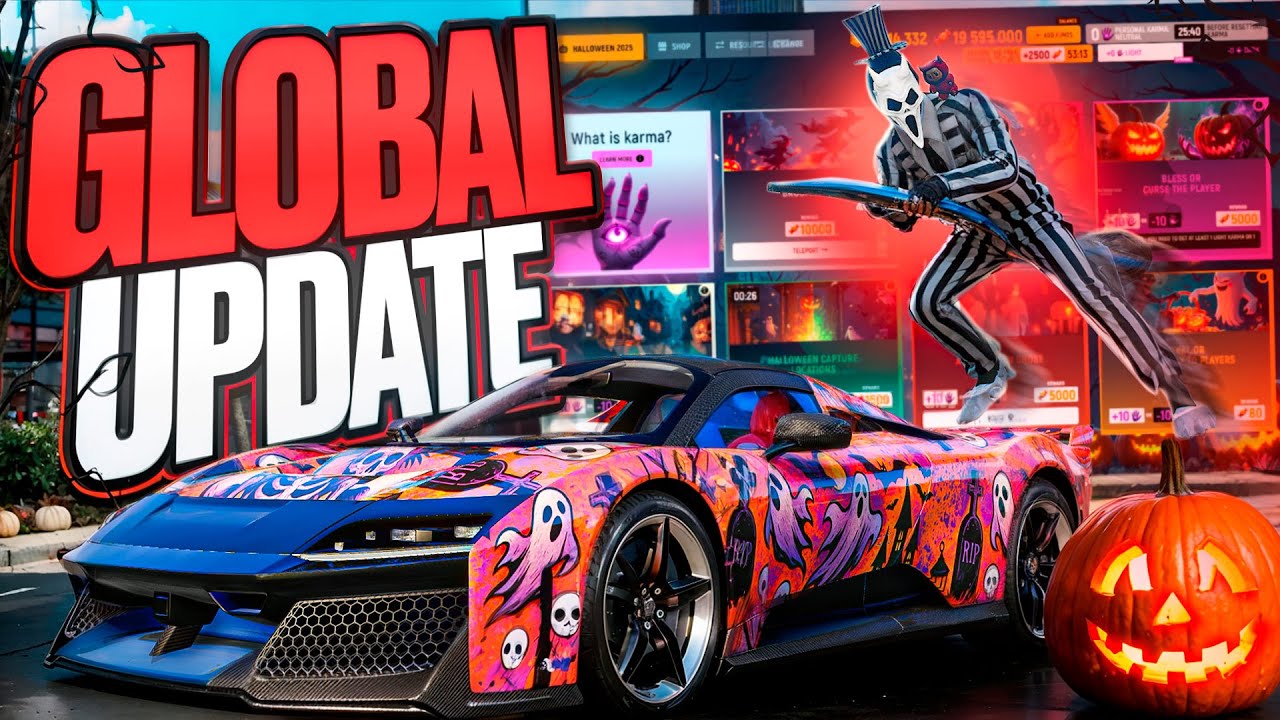 HALLOWEEN UPDATE on GRAND RP in GTA 5 RP! // FREE CARS, NEW EVENT