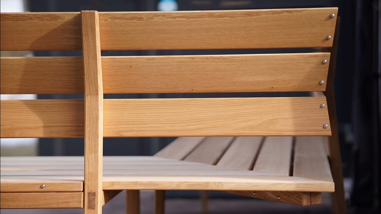 Eckbank Zweiteilig in Eiche.