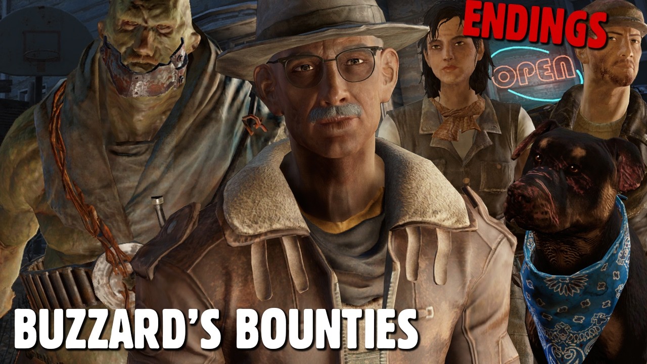 Buzzard's Bounties - Ending And Alternate Ending! | Part 2 | Fallout 4 Mods