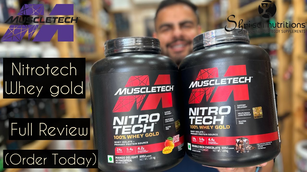 Muscletech Nitrotech Whey Gold Ka Sach | Muscletech Nitrotech Full Review |All India Price Guarnteed
