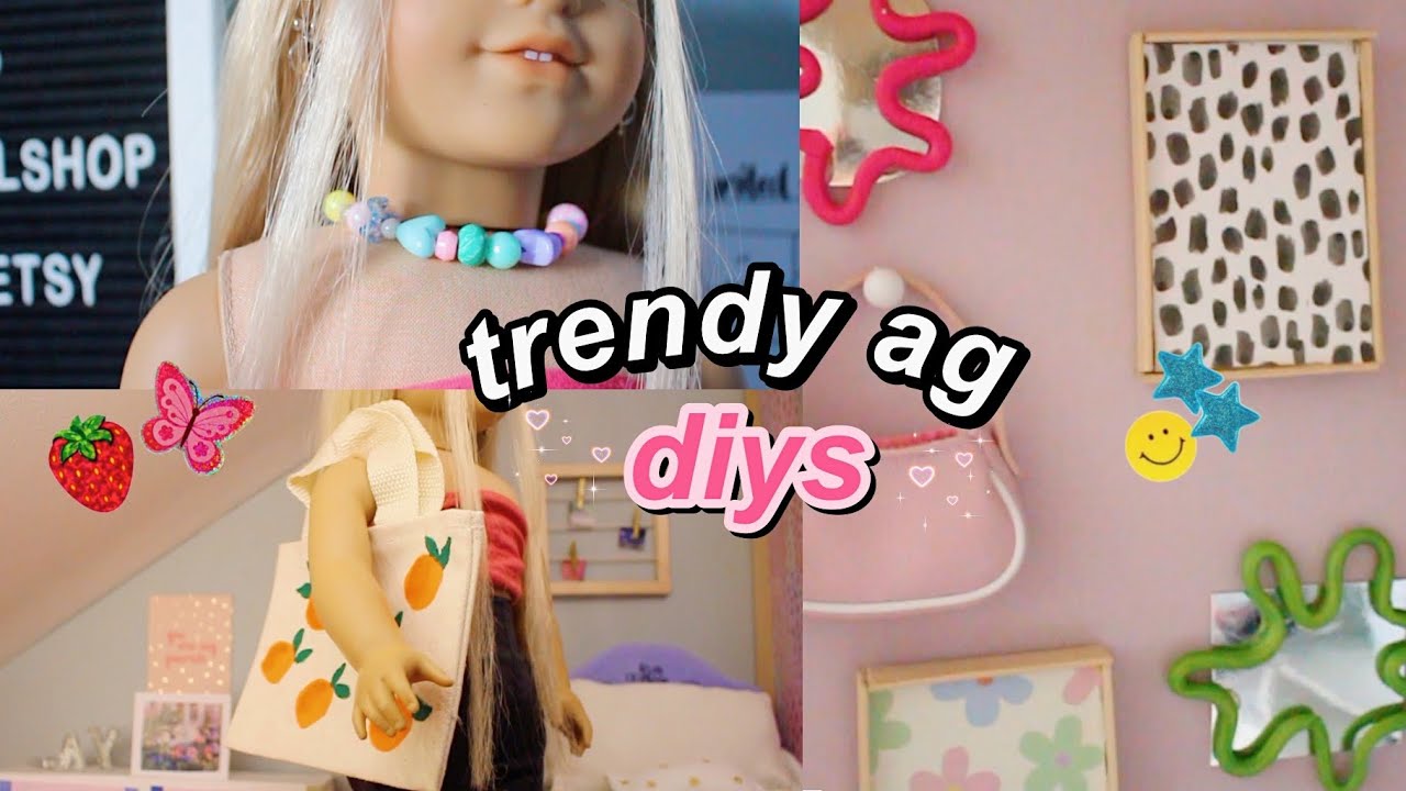 TRENDY AG DIYS *pinterest inspired* (AG diys you NEED to try!) ft. agcinnamonstudios