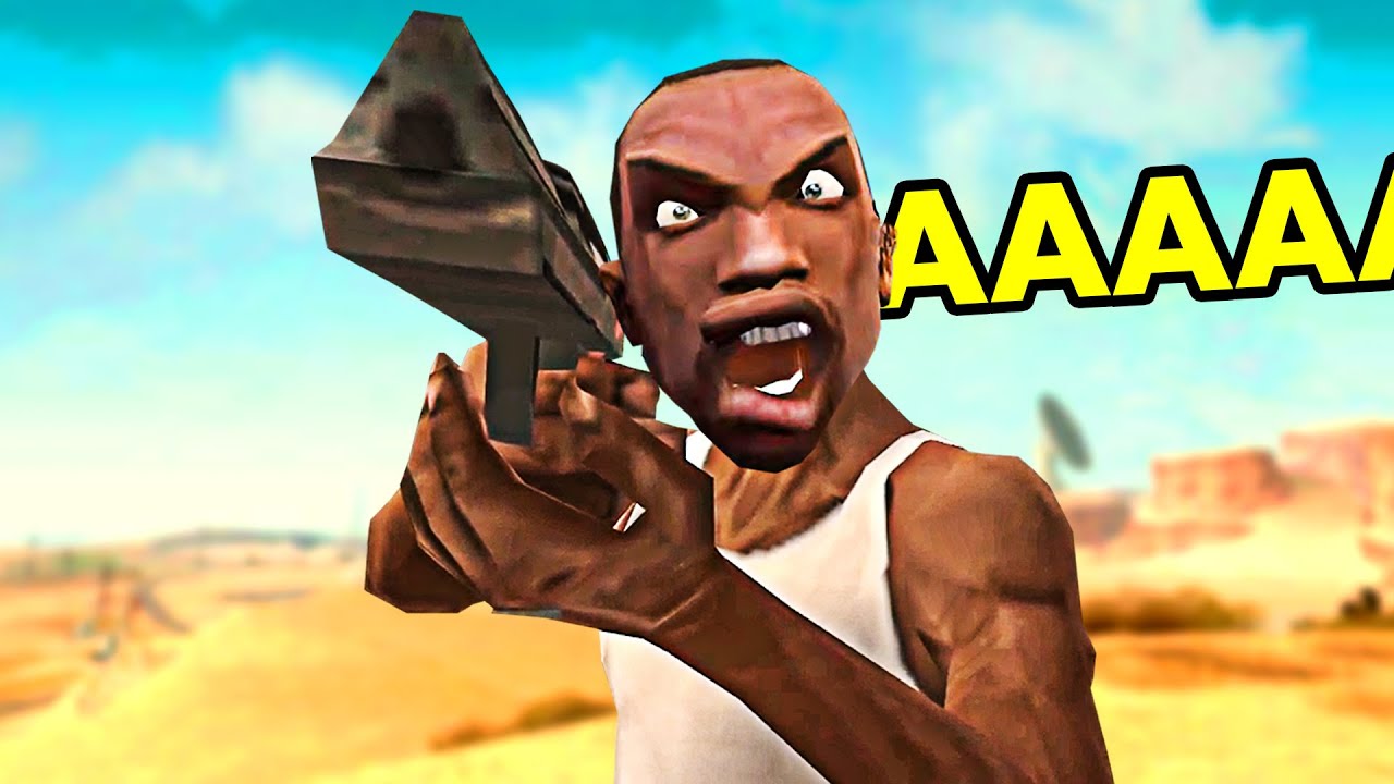 FUI OBRIGADO A ATIRAR 😡 - ZERANDO GTA SA SEM USAR ARMA #22