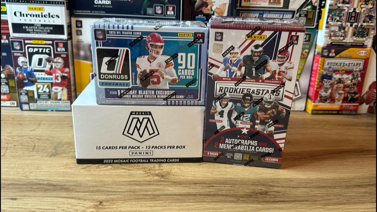 🏈 NFL Group Break #134 - 3 box mixer - PYT 🏈 ( CZ 🇨🇿 )