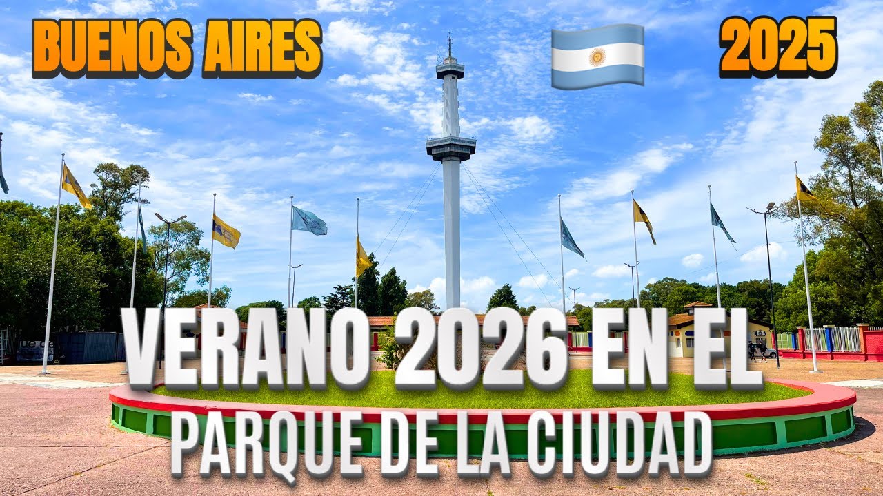 ☀️ VERANO 2026 EN BUENOS AIRES | QUÉ HACER EN EL PARQUE DE LA CIUDAD (PLANES GRATIS) #buenosaires