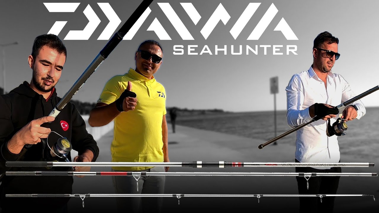 Daiwa Seahunter Olta Kamışı Tekrar Sahnede / Surfcasting Şampiyonları Daiwa Seahunter Test Etti ✅