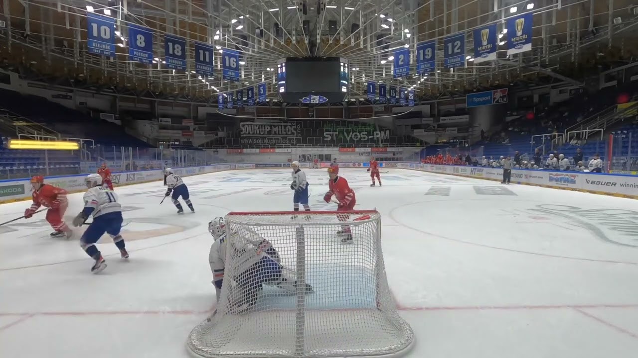 Jan Kavan - goalie - 16.9.2023; Kometa Brno - Trinec; Czechia U20