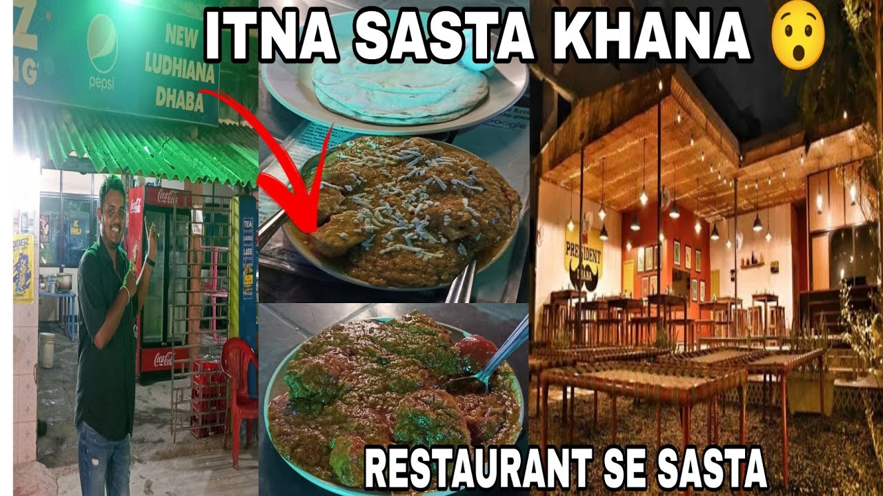 Famous Dhaba in my area 🤩|You will not find such Paneer/Chicken Butter Masala in restaurants 😋