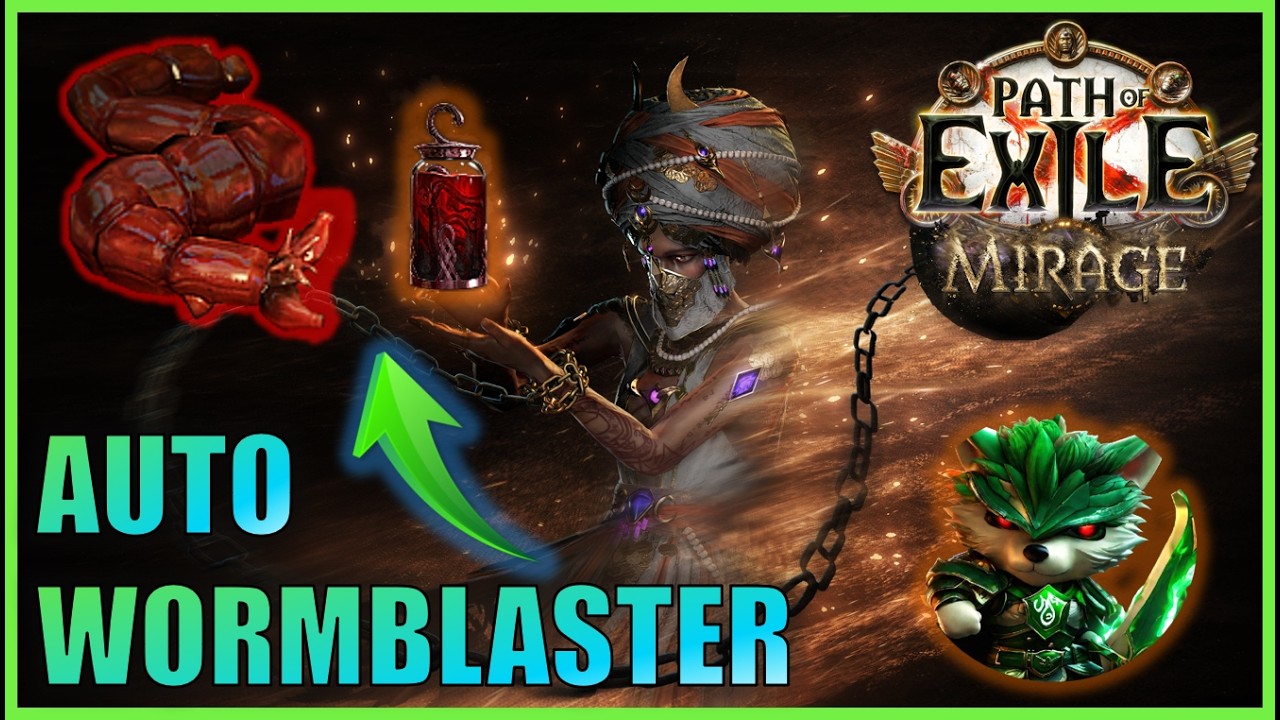 [POE 3.28] WormBlasterZERO - My 0 Button Wormblaster build update & going through the setup.