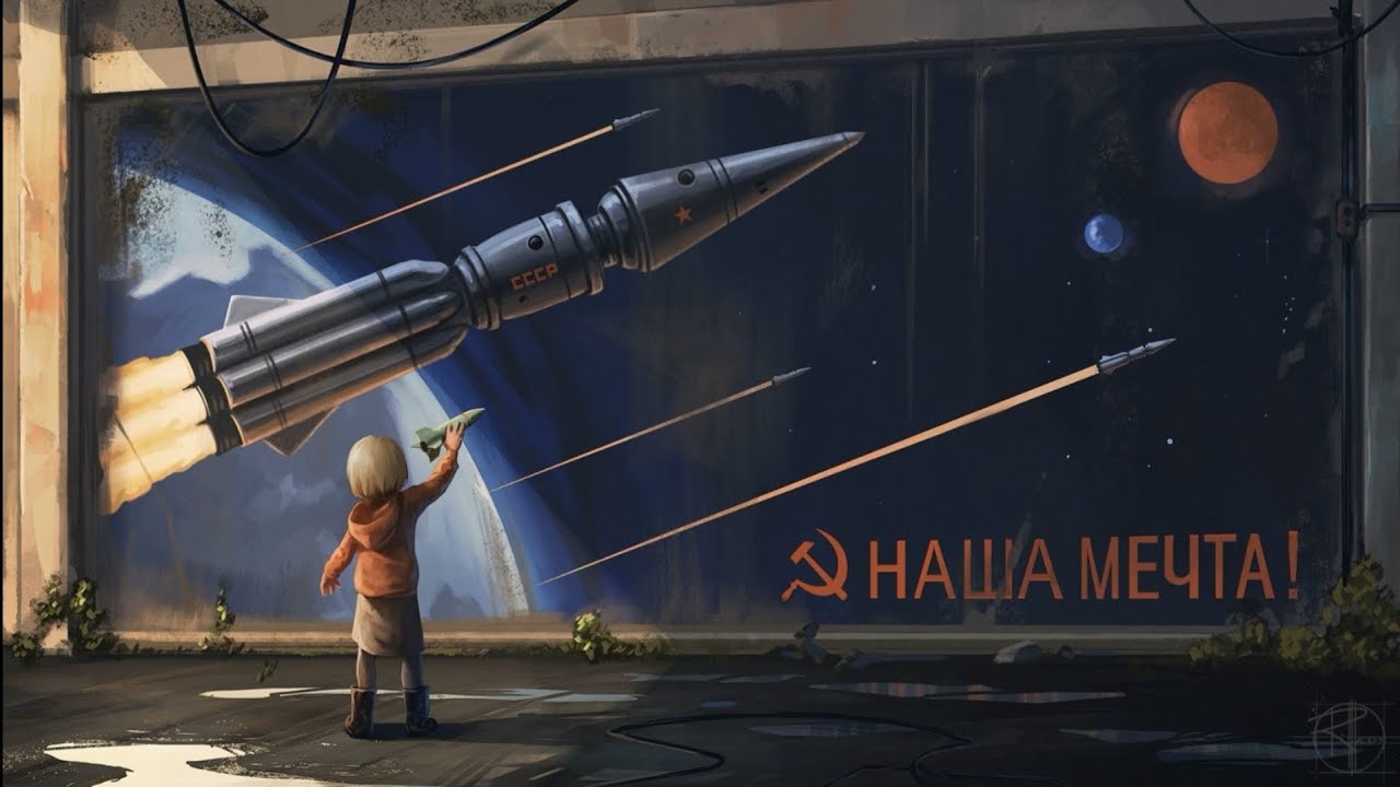 'And there will bloom apple blossoms on Mars' - Soviet space race video