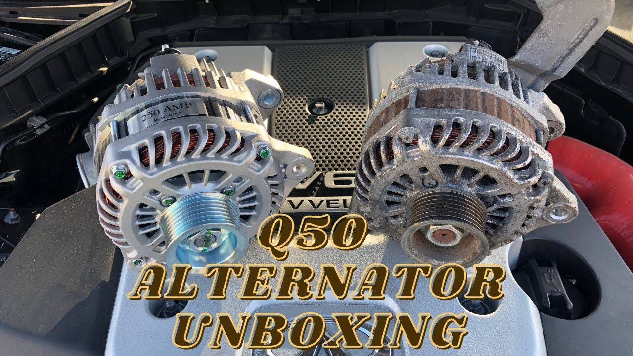 Генератор BNR Parts Aftermarket для Q50 Premium 