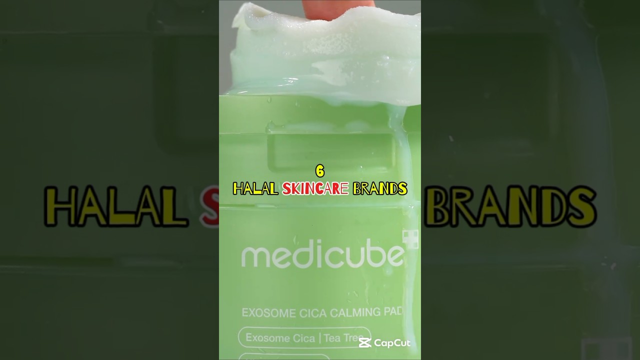 6 Halal skincare brands &hearts;️✅#ytshorts #motivation #shorts #skincare