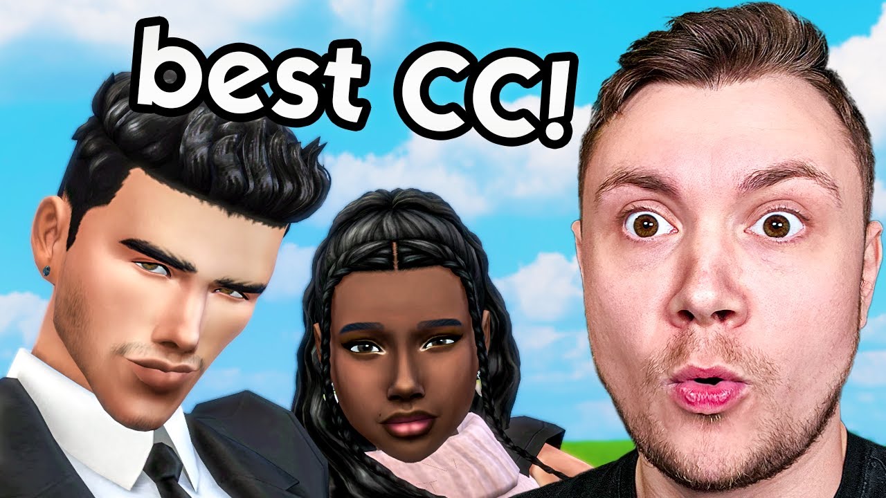My favourite Sims 4 CAS CC right now