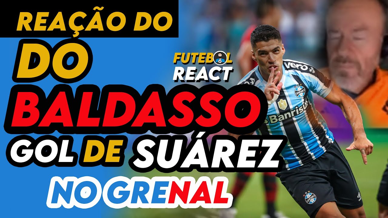 REAÇÃO DO BALDASSO NO GOL DE SUAREZ