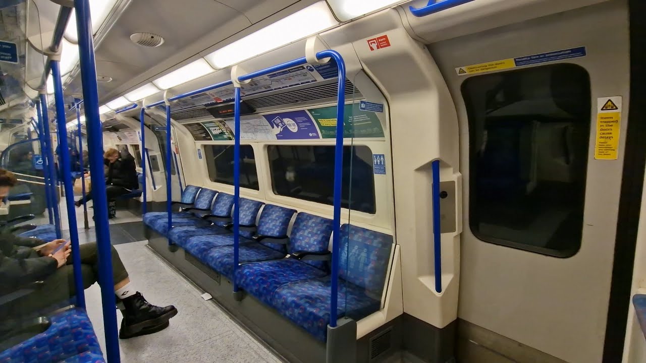 Northern Line 1995 Stock London Underground Train Ride From London Bridge To Ovel Station