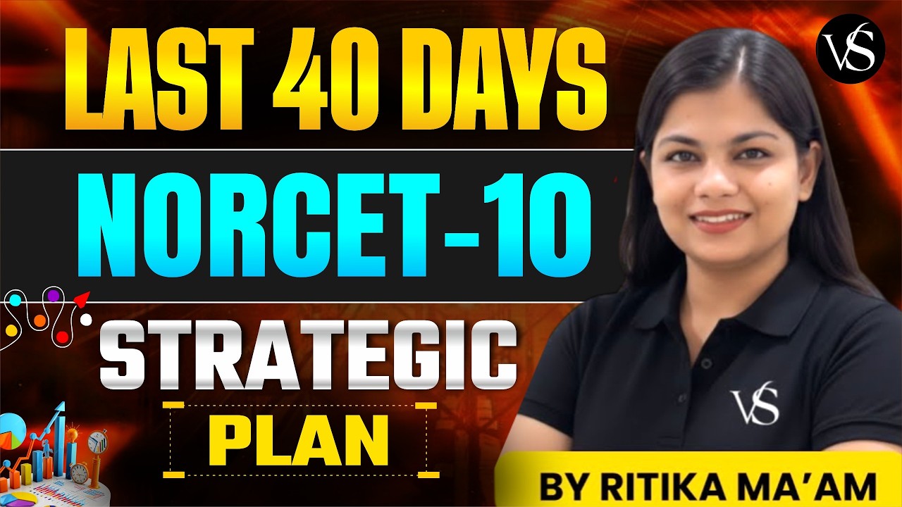 Last 40 Days Strategy for NORCET 10 | Crack AIIMS NORCET with Smart Plan By Ritika mam