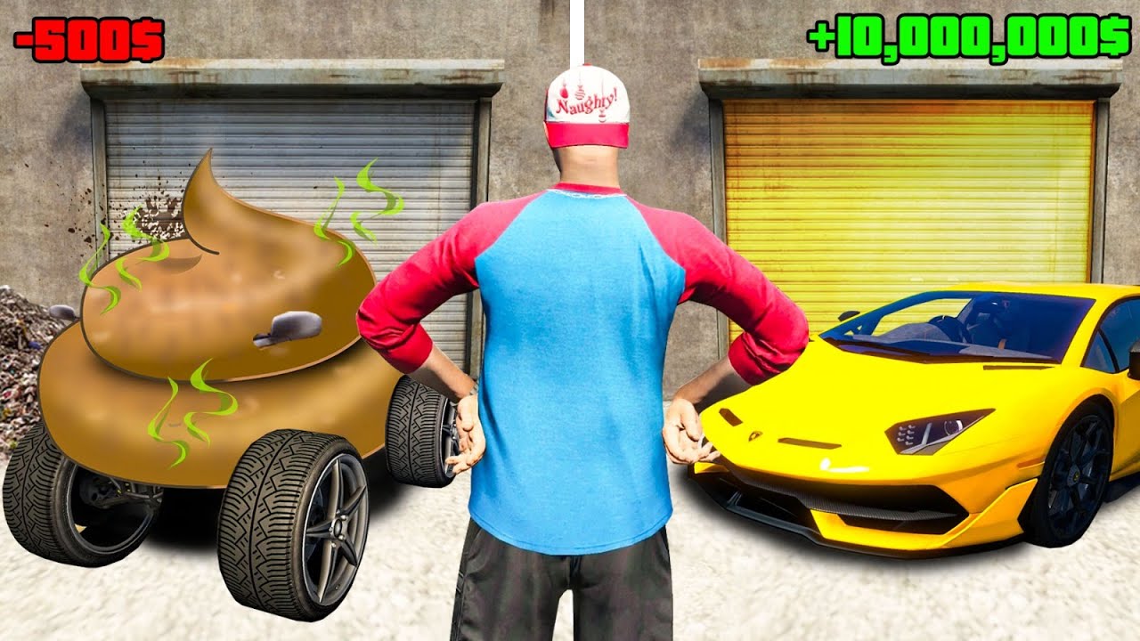 Ich KAUFE eine ZUFÄLLIGE GARAGE in GTA 5 RP!