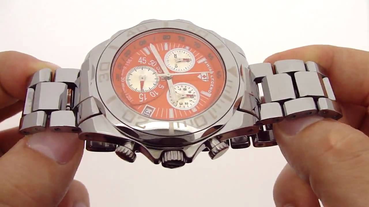 Tungsten Swiss Legend Watch (T8010-66)