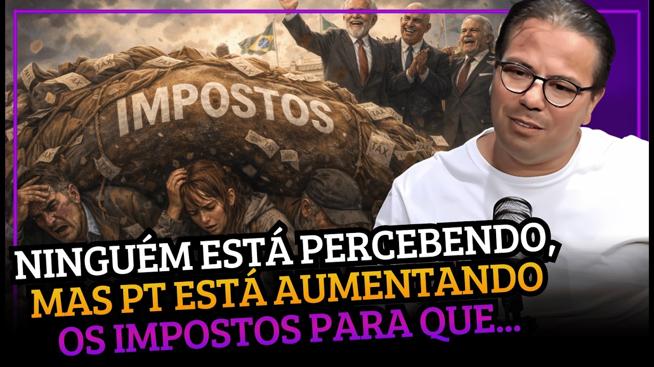 VOCÊ SABE POR QUE O PT AUMENTOU TANTO OS IMPOSTOS NO BRASIL? A VERDADE REVELADA | PR. CARLOS CARDOZO