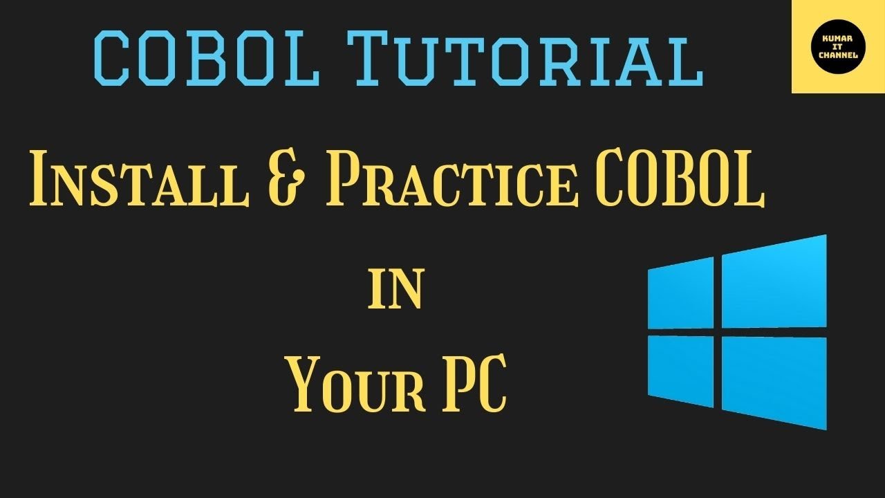 Как практиковать программы COBOL на персональном компьютере (WINDOWS/MAC) #COBOL