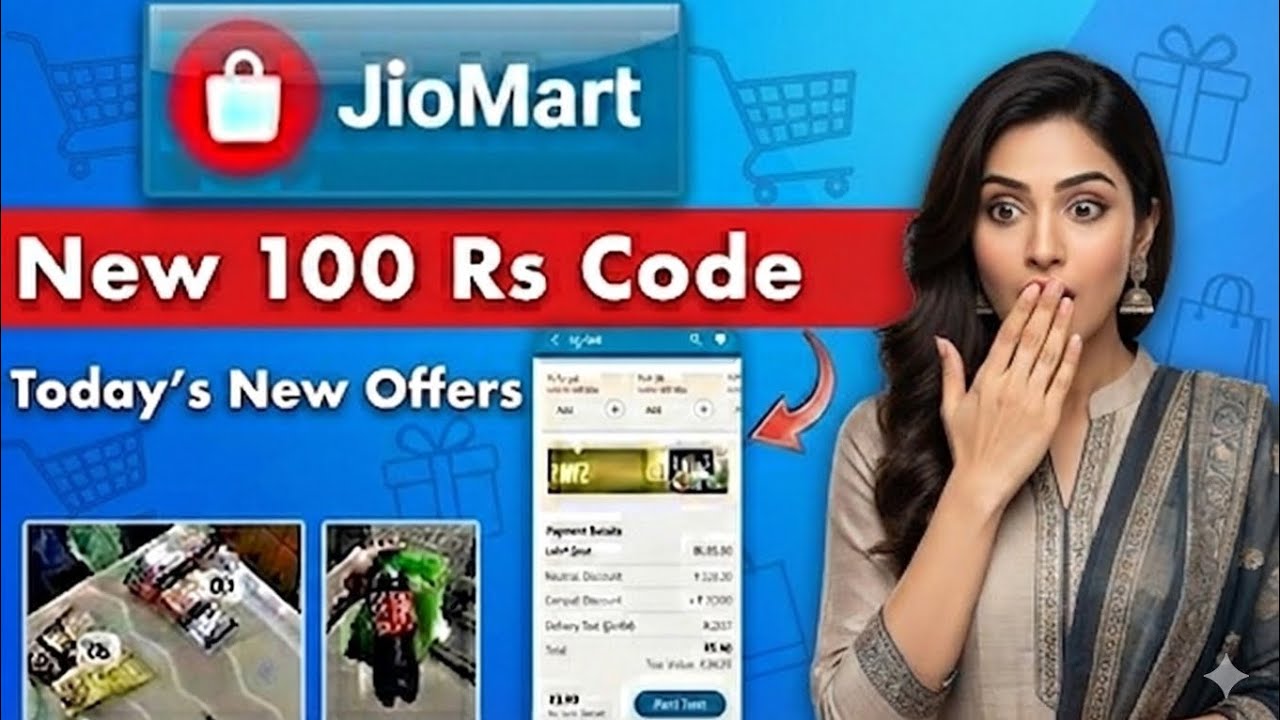 JioMart Coupon Code Today 100 Rs Off | Jio mart offers Today