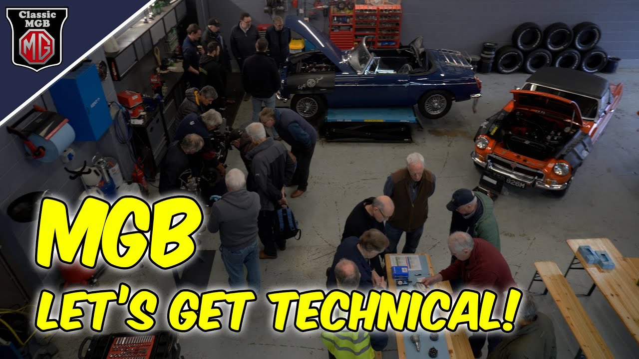 MGB Register Technical Event #MGB #MGBworkshop #MGBTechnical