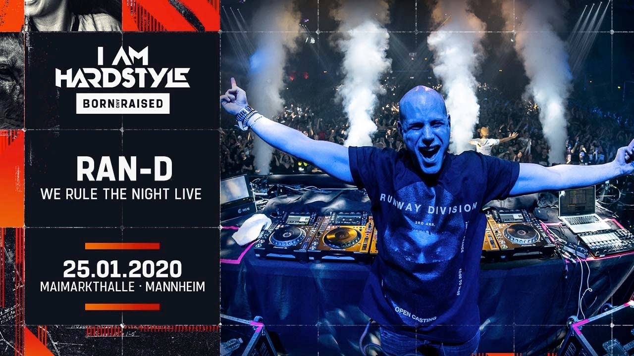 Ran-D - We Rule The Night LIVE @ I AM HARDSTYLE Germany 2020